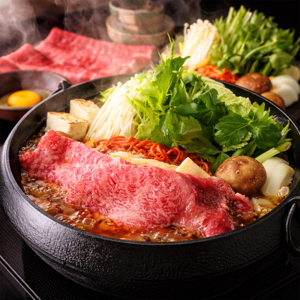 滋賀 「松喜屋」 近江牛すきやき