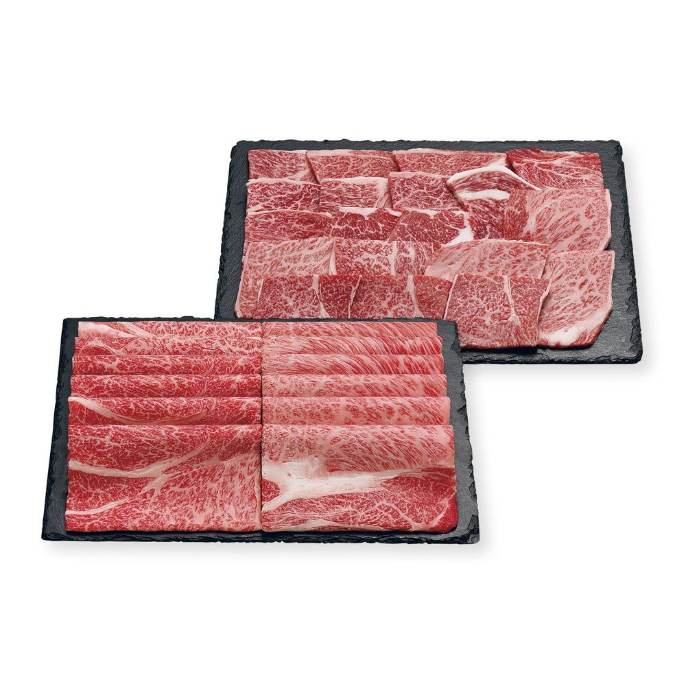 前沢牛 しゃぶしゃぶ&焼肉用（しゃぶしゃぶ用肩ロース900g、焼肉用肩ロース600g）