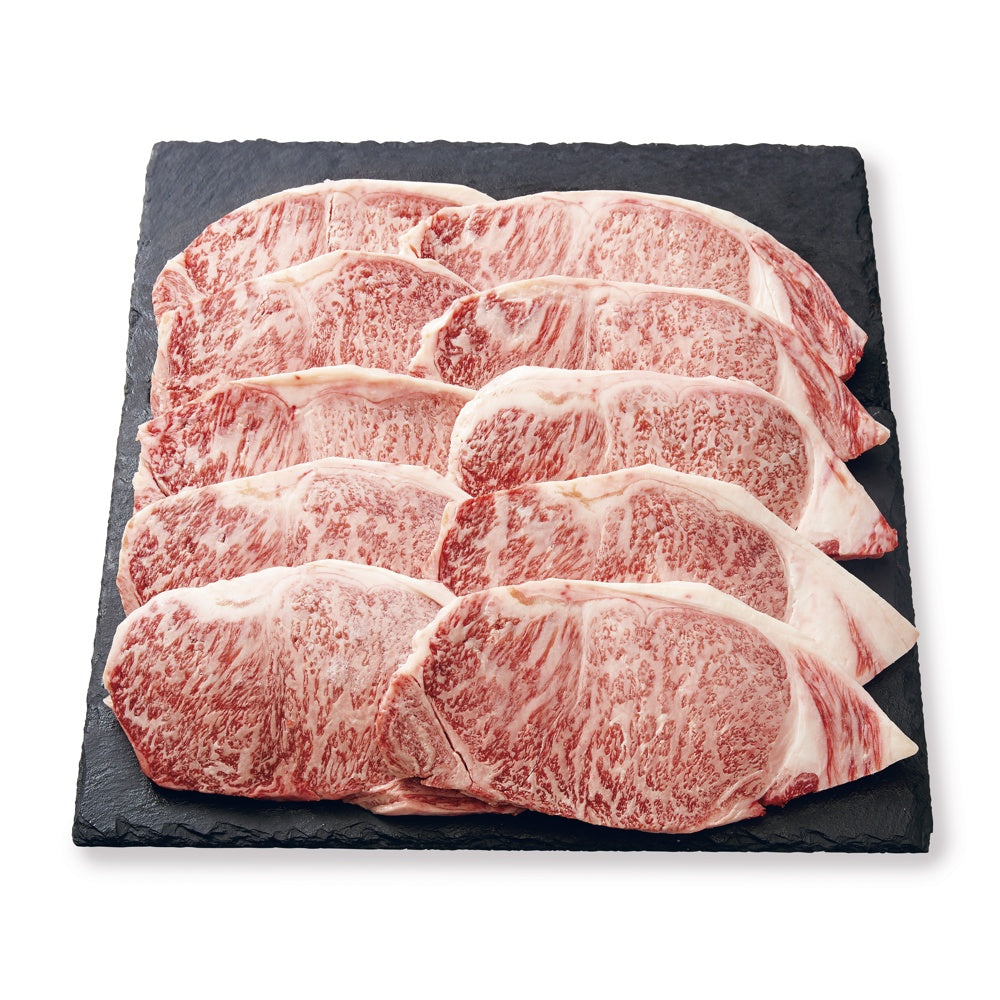 ミヤチク国産黒毛和牛 ステーキ用（ロース180g×10枚）