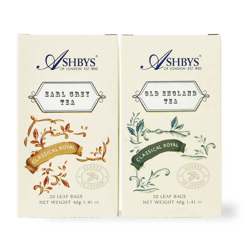 アシュビィズオブ ロンドン ティーバッグセット（アールグレー・オールドイングランド各20袋）
