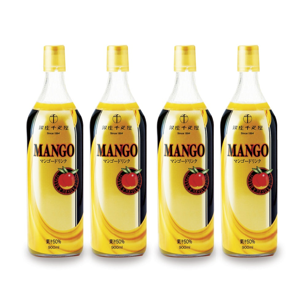 銀座千疋屋銀座千疋屋マンゴードリンク（900ml×4）