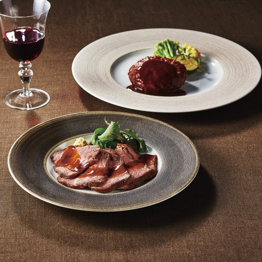 たいめいけん二種のローストビーフと二種のハンバーグセット