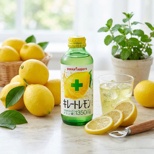 ポッカサッポロ キレートレモン 瓶 155ml 24本