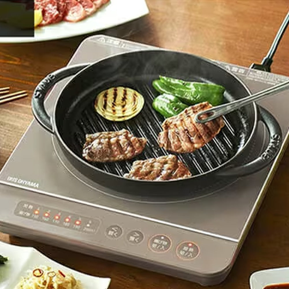 アイリスオーヤマ　IHコンロ 1400W（ホワイト）