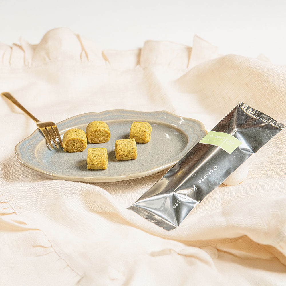 お茶と、暮らしと クッキー 2種食べ比べ(お茶っぱ・ほうじ茶)8袋