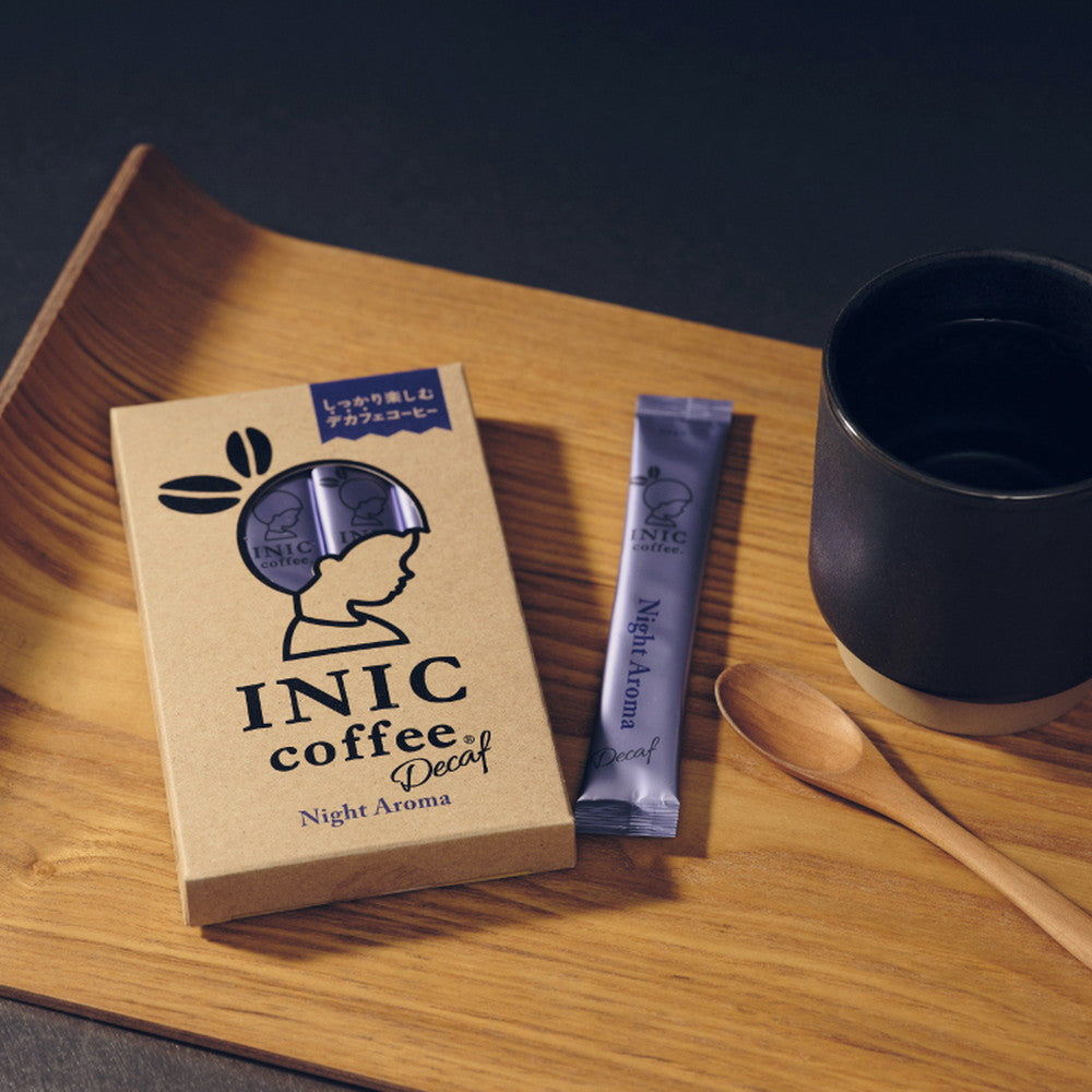 INIC coffee　ドリップドコーヒーパウダー　ナイトアロマ（デカフェ）30P
