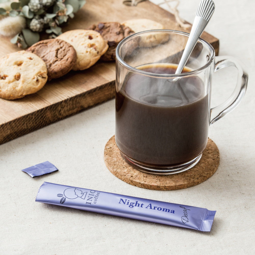 INIC coffee　ドリップドコーヒーパウダー　ナイトアロマ（デカフェ）30P