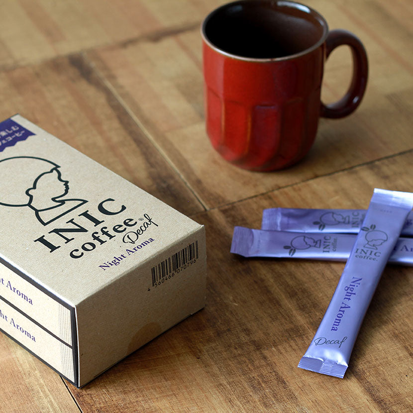 INIC coffee　ドリップドコーヒーパウダー　ナイトアロマ（デカフェ）30P