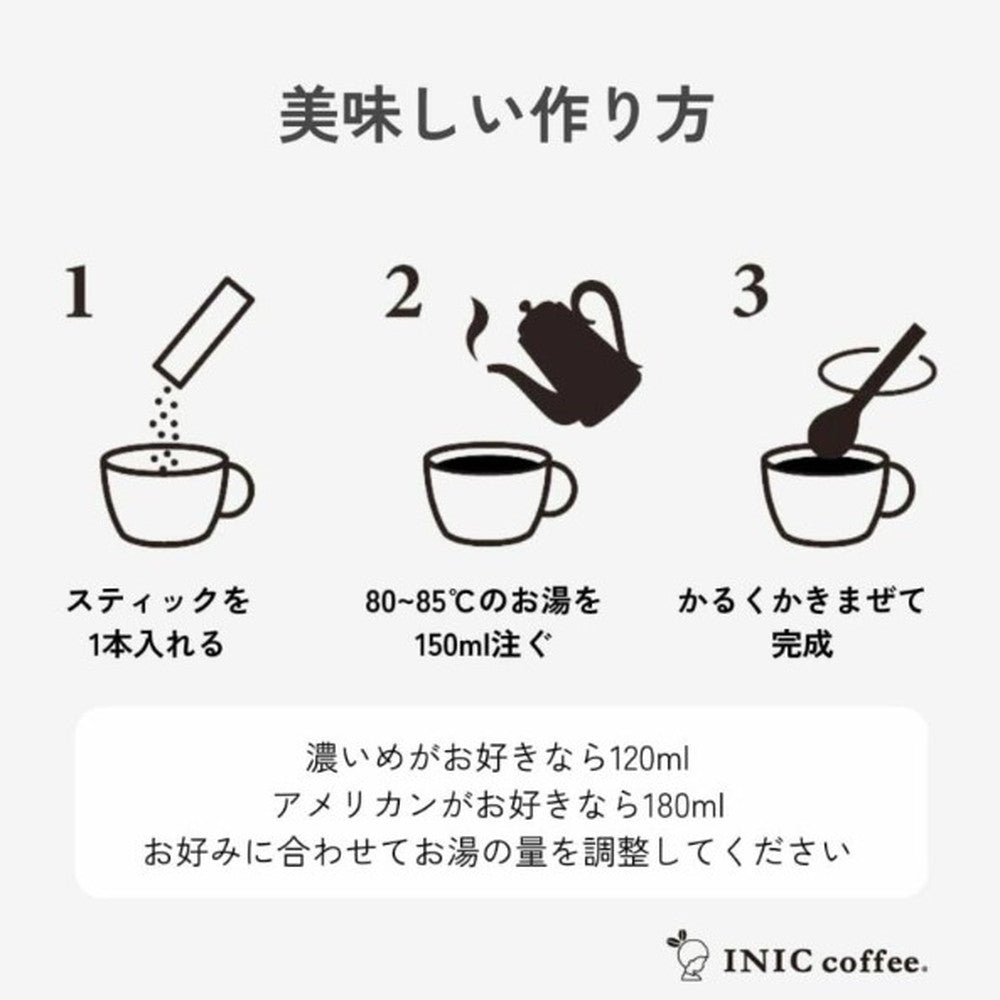 INIC coffee　ドリップドコーヒーパウダー　ビーンズアロマ　グァテマラ 30P