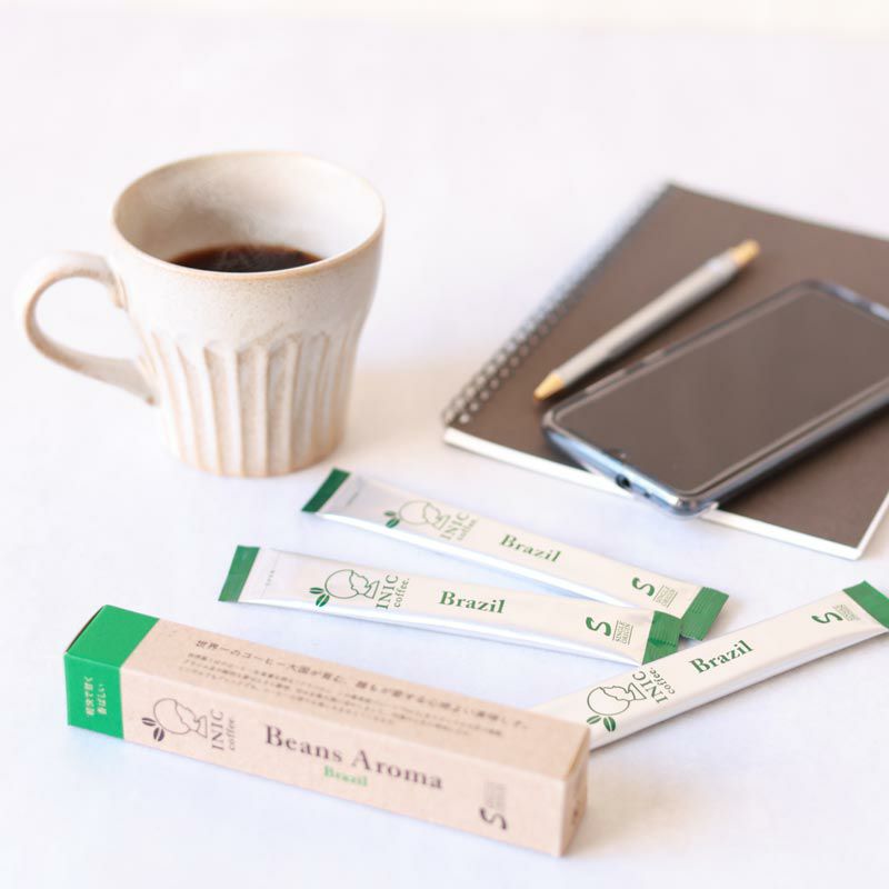 INIC coffee　ドリップドコーヒーパウダー　ビーンズアロマ　アソートギフト 002（コロンビア・ブラジル・キリマンジャロ）