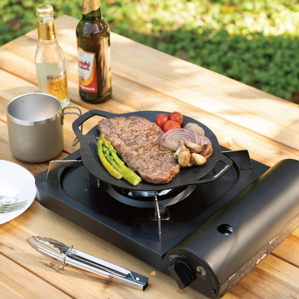 キャプテンスタッグ　ラウンド グリルプレート 20ｃｍ