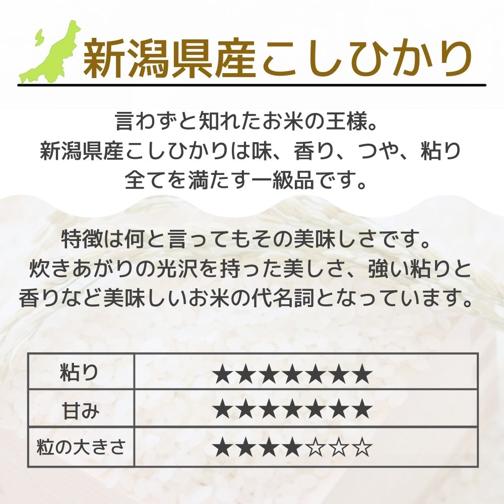 新潟米食べくらべ・お吸物ギフトセット（米12合・お吸い物）