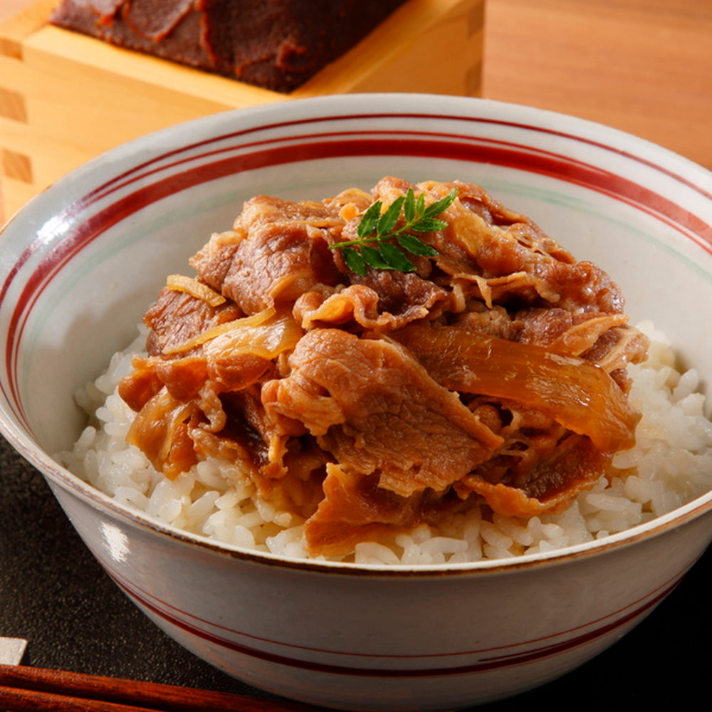 なすび亭吉岡英尋監修 こっくり旨みの柔らか牛丼(140g×4)