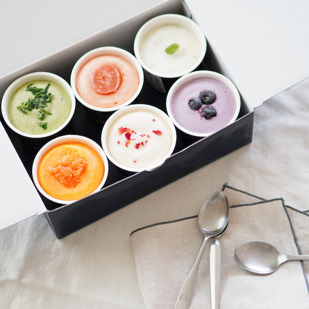 ベジターレ　とれたて野菜と果実の生ジェラート　6種食べ比べ