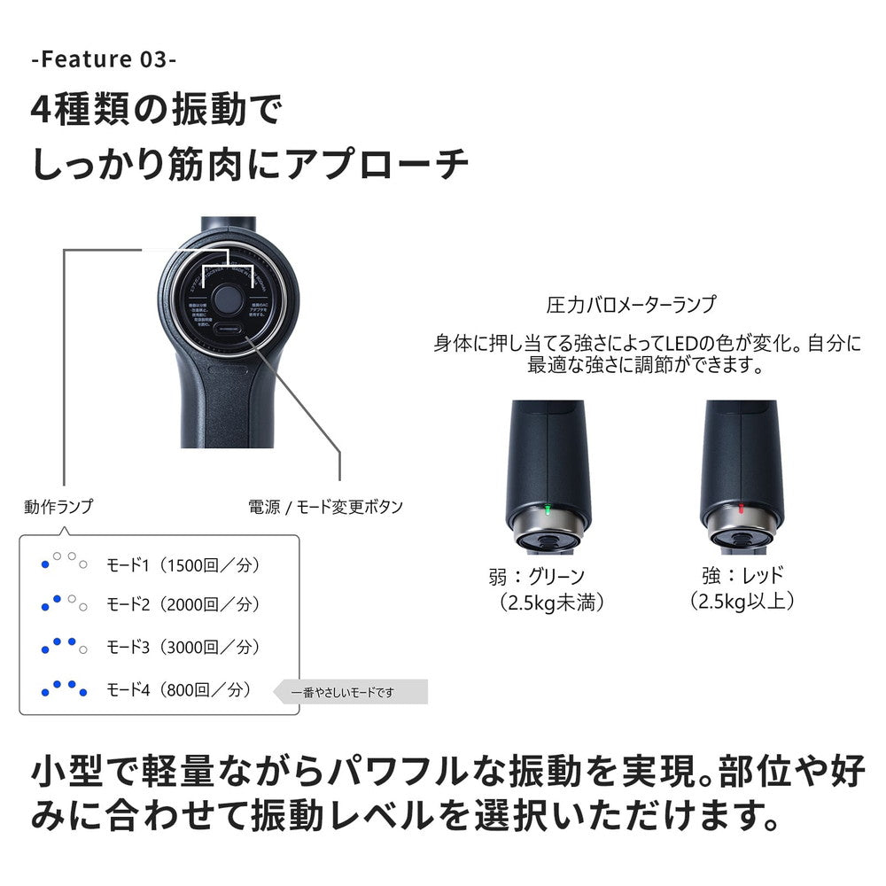 ドクターエア　エクサガンハンディPRO (ホワイト)