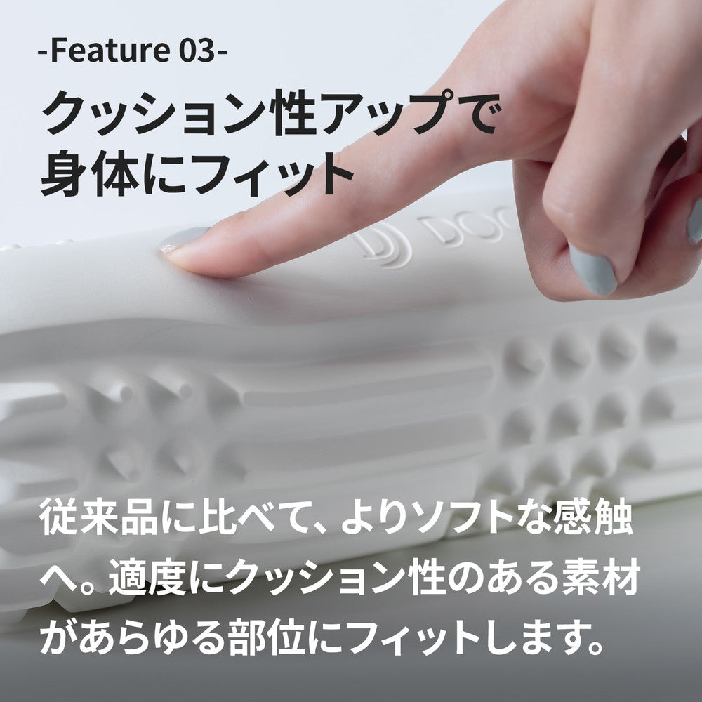 ドクターエア 3Dマッサージロール (ホワイト)