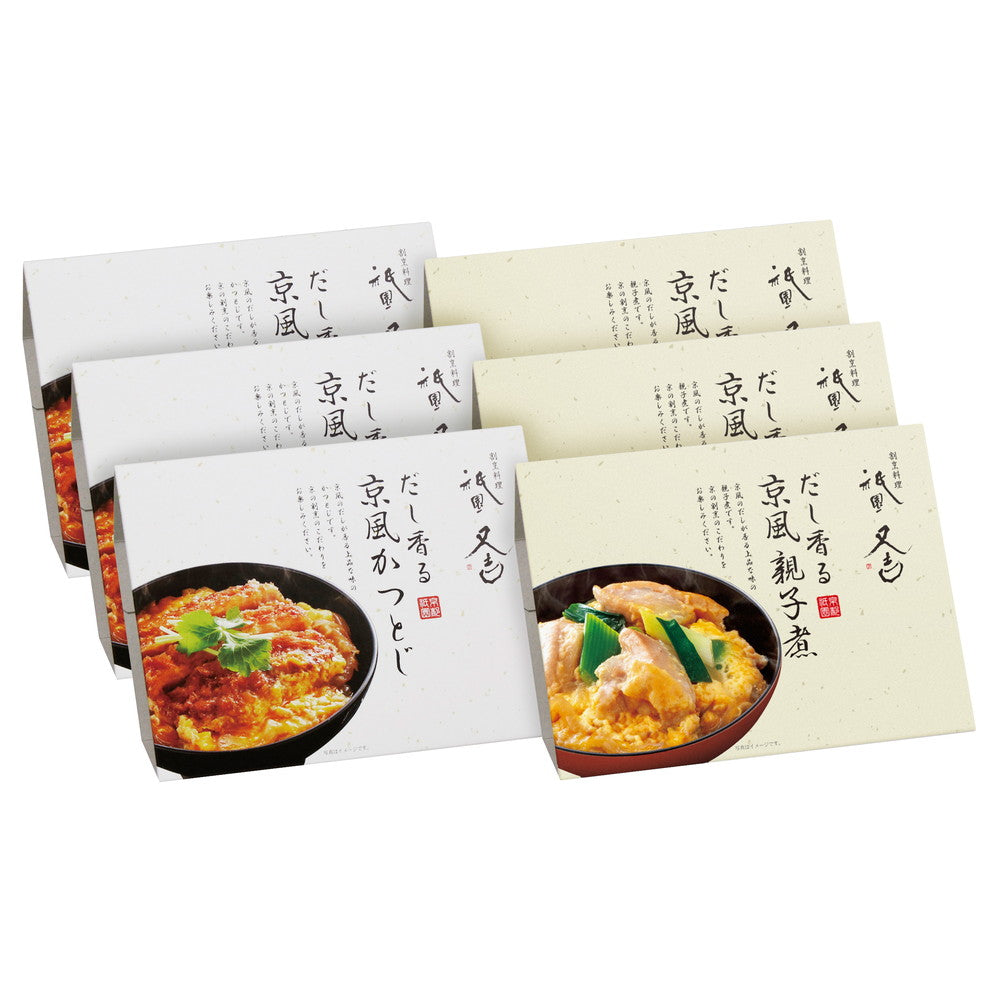 「祇園又吉」だし香る京風かつとじ・親子煮