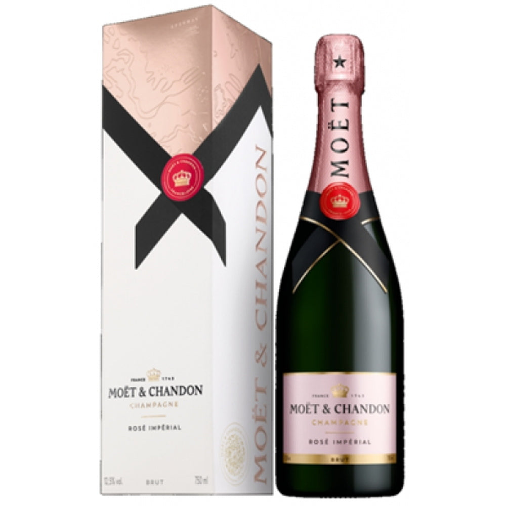 シャンパン Moet&Chandon(モエ・エ・シャンドン)ロゼ アンぺリアル 750ml箱付き 3本