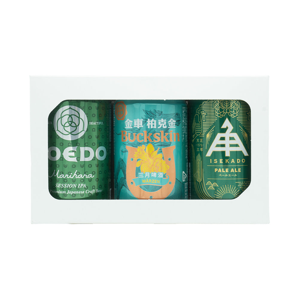 推し色クラフトビール 3種飲み比べ グリーン 3本
