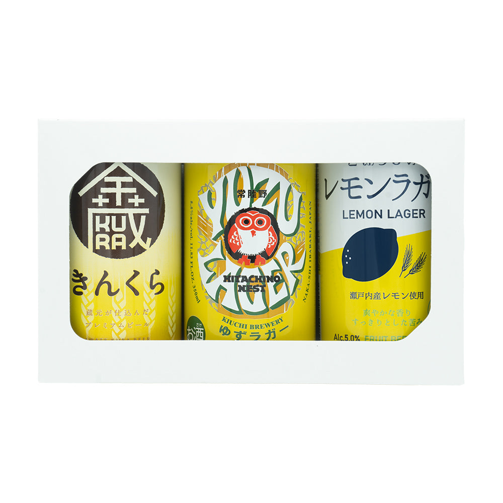 推し色クラフトビール 3種飲み比べ イエロー 3本