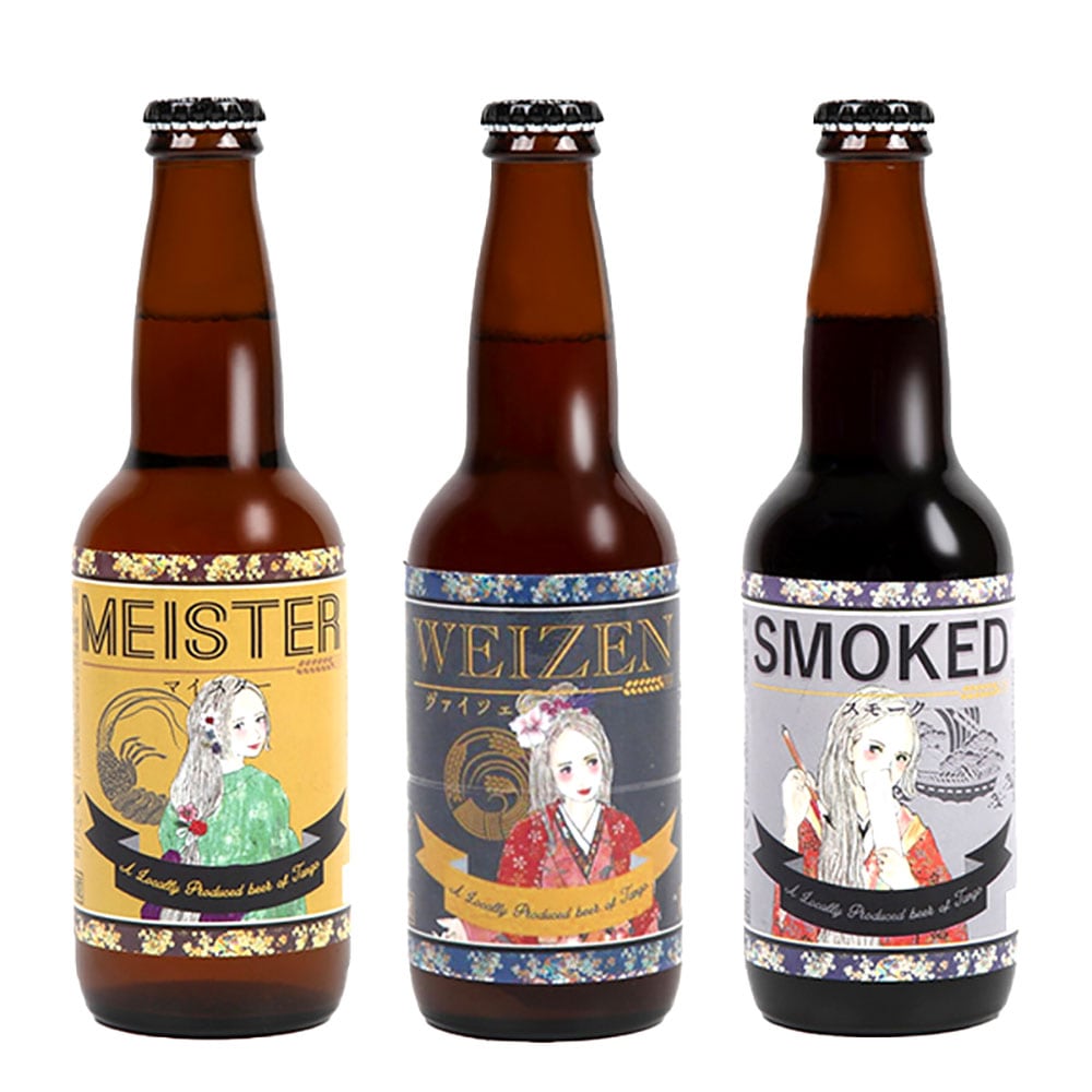 京都丹後クラフトビール　コンペ受賞セット(330ml×3本)